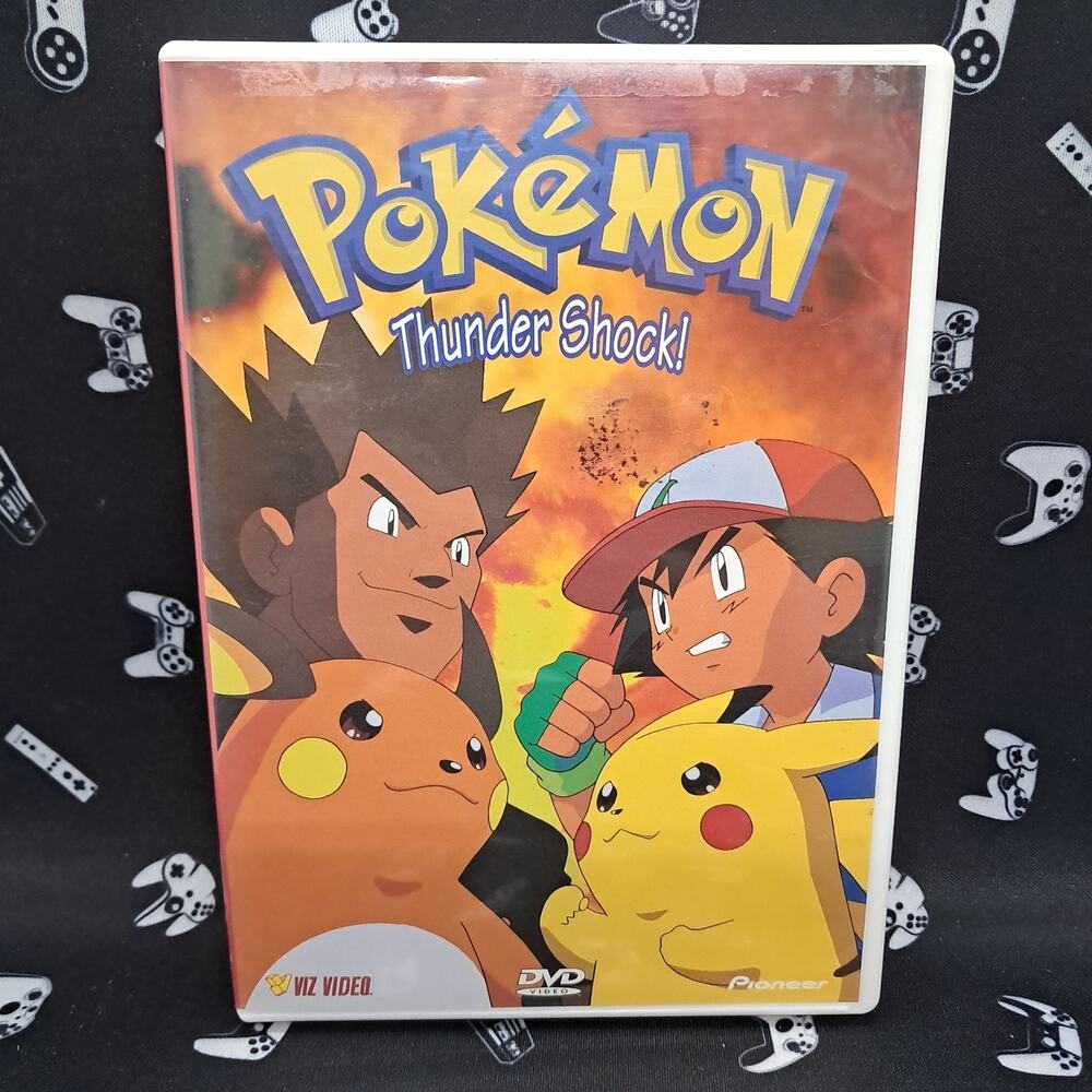 Pokemon Volume 5: Thunder Shock (DVD, 1999)